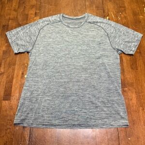 Lululemon Metal Vent Tech Shirt Mens XXL Gray Short Sleeve Activewear Training